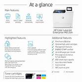 [LP-HCM653DN] *Hp j8a04a Color M653DN