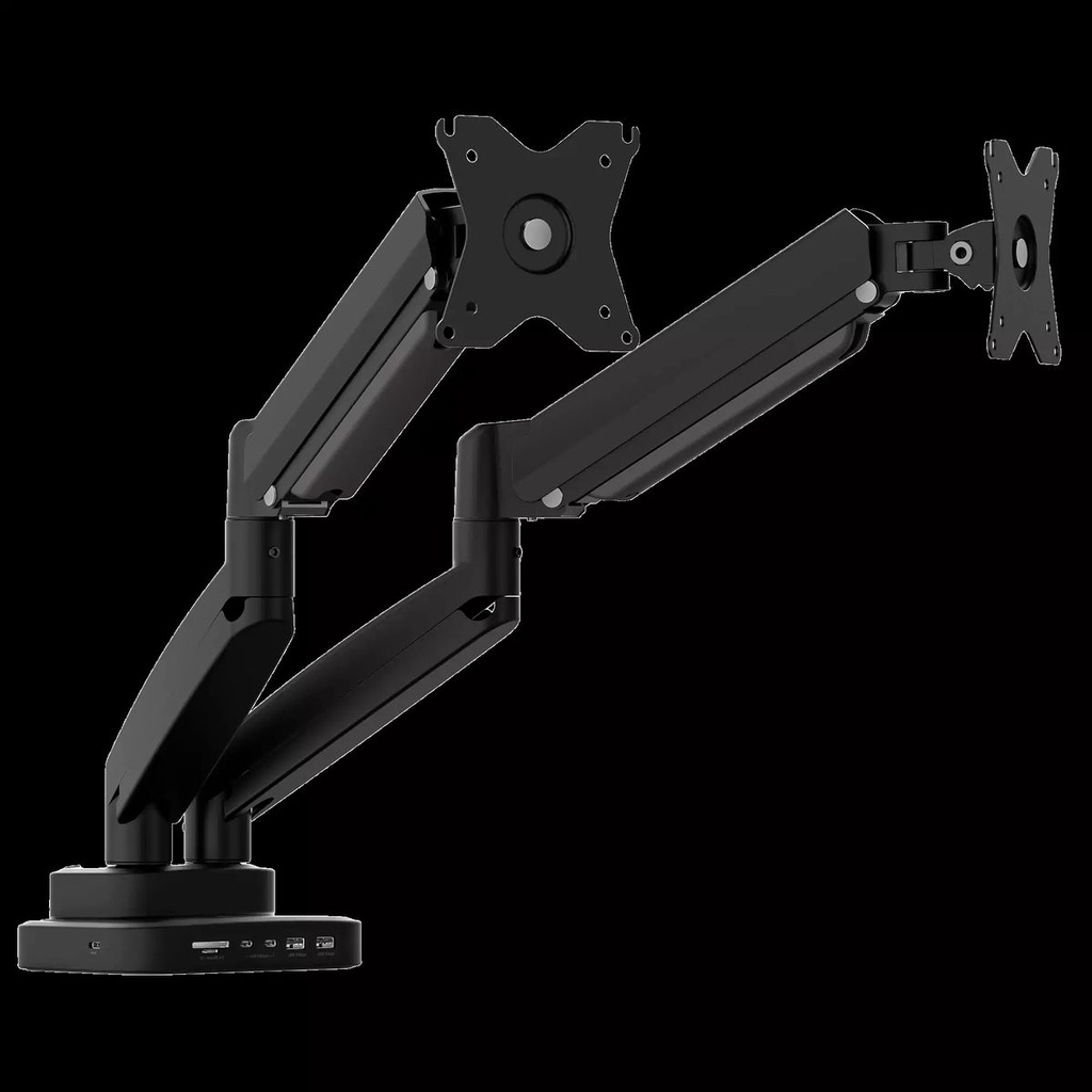 [LS-JTSA302] J5Create - JTSA302 Ergonomic Dual-Monitor Mount with Docking Station