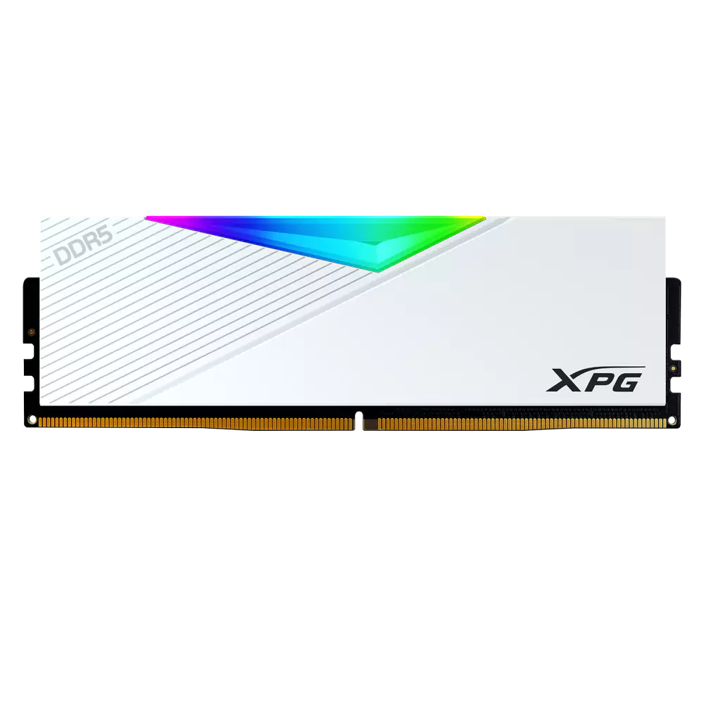 Adata XPG Lancer RGB - 16GB x1 (16GB) , DDR5-5200MT/s , CL38 , White