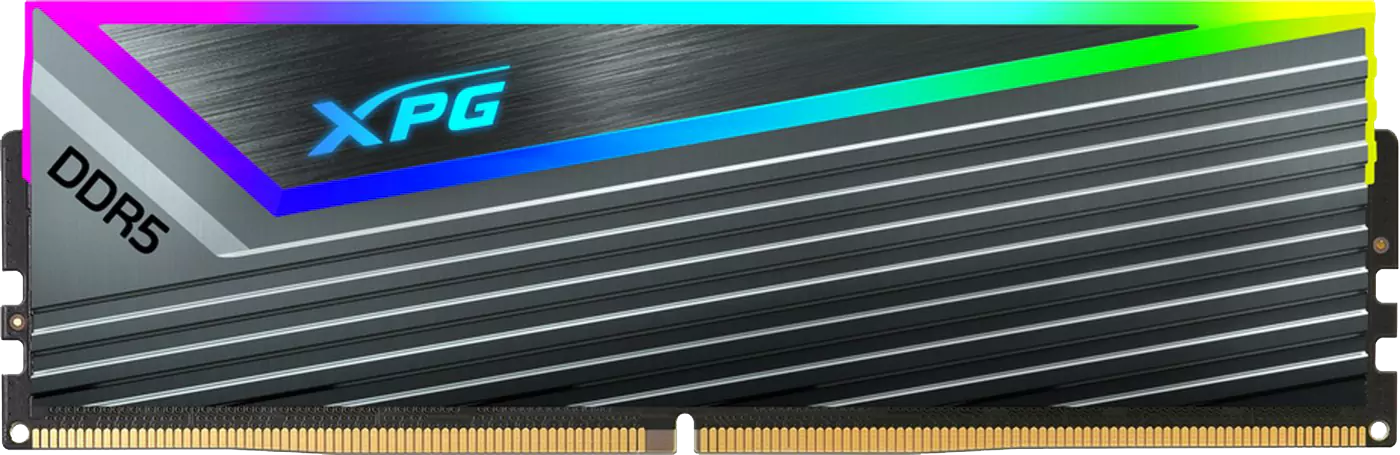 Adata XPG Caster RGB - 16GB x1 (16GB) , DDR5-6000MT/s , CL40 , Black