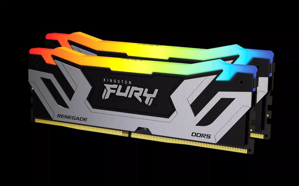 Kingston Fury Renegade RGB - 24GB x2 (48GB) , DDR5-8800MT/s , CL42 , Black