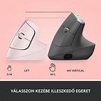 Logitech Lift Vertical Pink