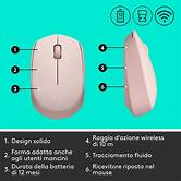[MO-LM171P] Logitech M171 Pink c/less