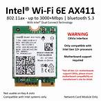 [NA-IW6AX411X] Intel Wifi6e AX411X m.2 key-e