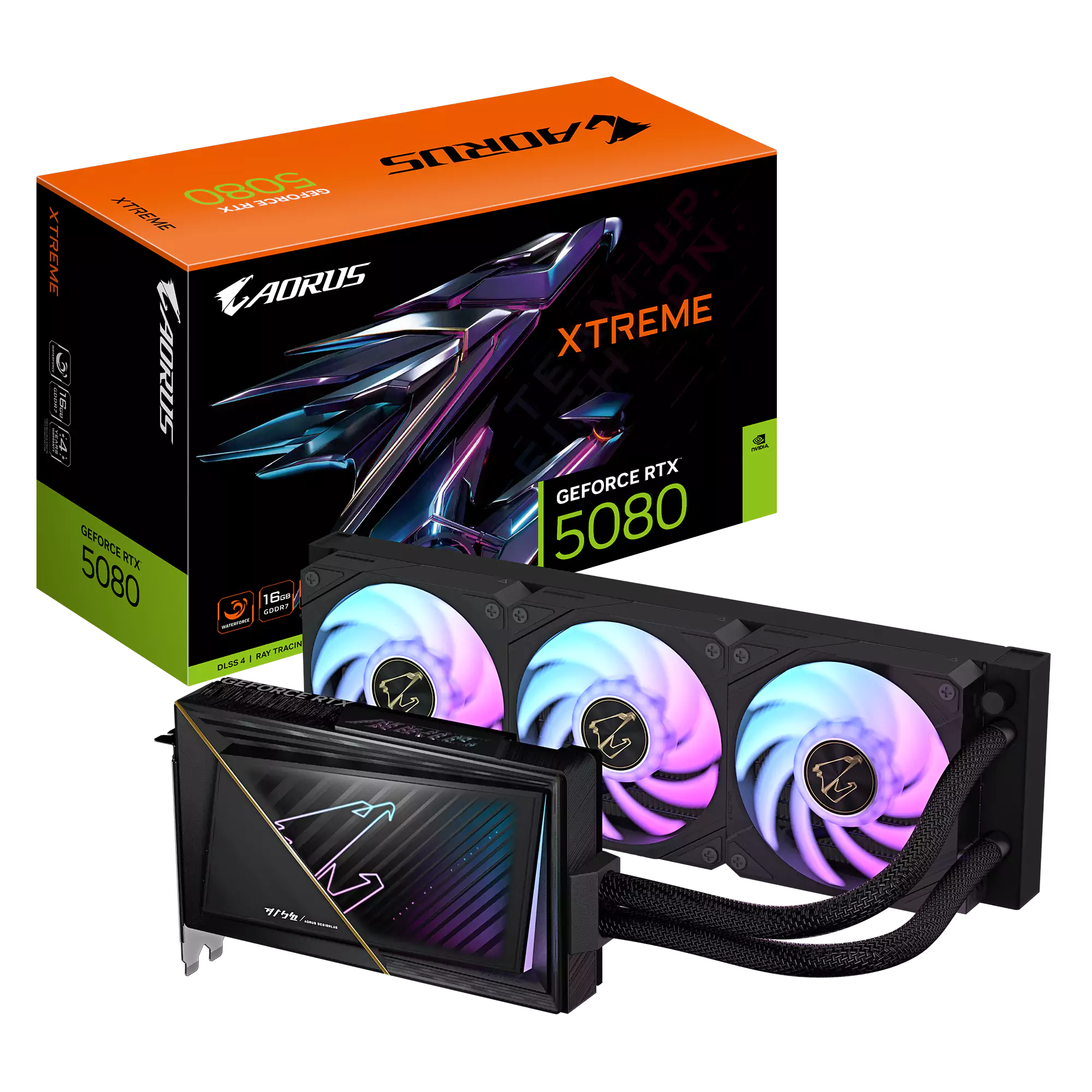 Gigabyte RTX 5080 Aorus Xtreme WaterForce 16GB GDDR7 Graphics Card