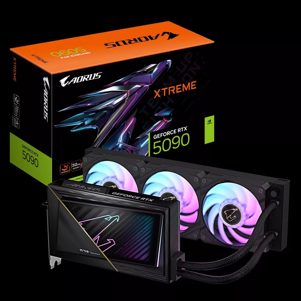 Gigabyte RTX 5090 Aorus Xtreme WaterForce 32GB GDDR7 Graphics Card