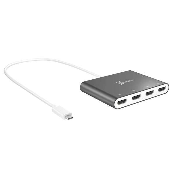 [SC-JCA366] J5 JCA366 type-c ->4x HDMi
