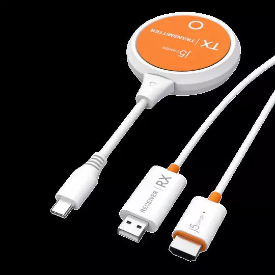 [SC-JVAW62] J5Create - JVAW62 ScreenCast USB-C Wireless Display HDMI Extender