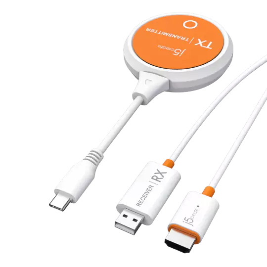 J5Create - JVAW62 ScreenCast USB-C Wireless Display HDMI Extender
