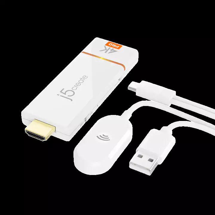 J5Create - JVAW76PRO ScreenCast 4K Pro Wireless Display Adapter