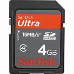 SDhc 4Gb Sandisk