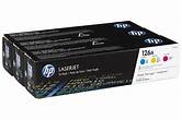 HP cf341a no126 C+M+Y 3colors