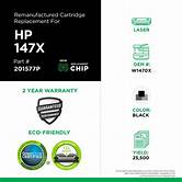 [TO-H147X] HP w1470x no.147X blk - 25200