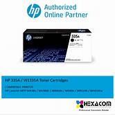 *HP w1335a no.335A blk - 7400P