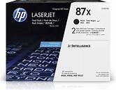 [TO-H87XX2] *Hp cf287xd/f no.87X x2 - blk