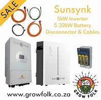 *Sunsynk 5kW Hybrid Inverter