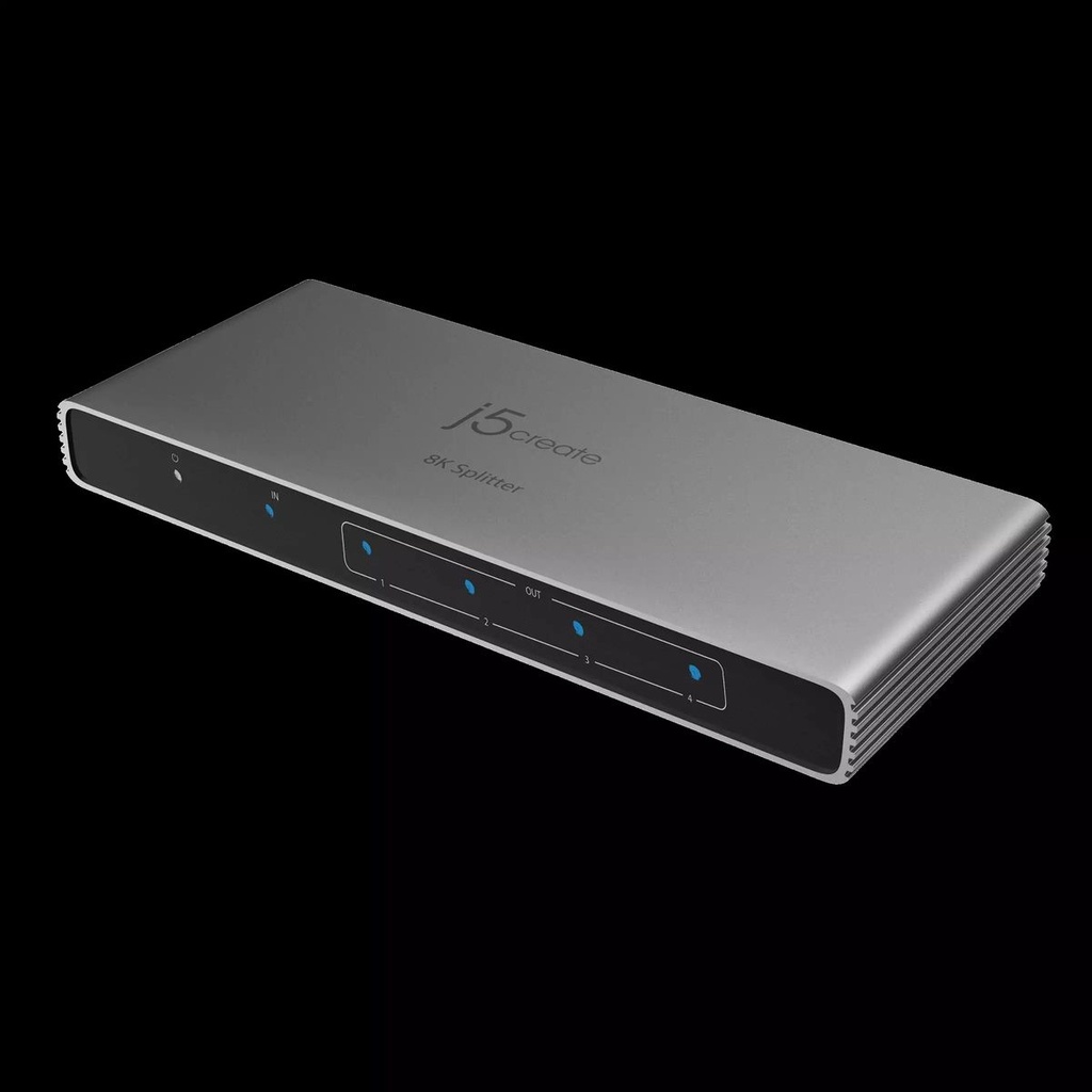 J5Create - JDSH814 8K HDMI 2.1 4-Way Splitter