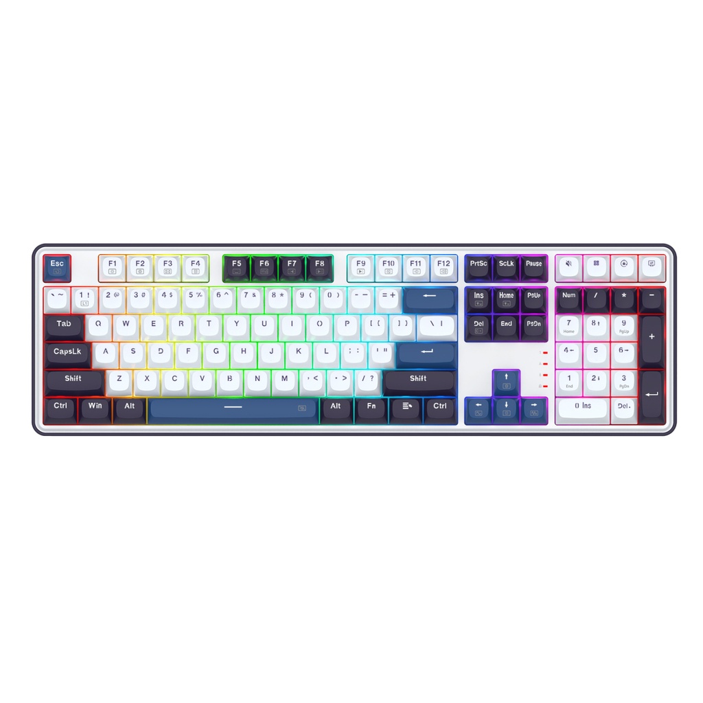 [KE-RK689R] Redragon K689 wyve Rgb