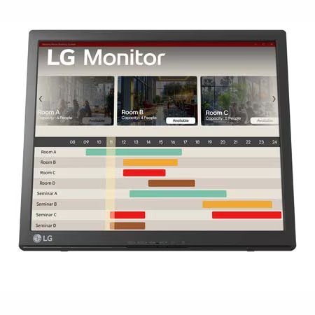 LG Business 17BR30T - 17", 1280x1024 TN 75Hz, 1xD-Sub, Touch Panel