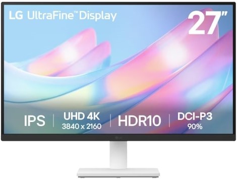 [27US500-W.AFAQ] LG 27 Inch UltraFine UHD 4K IPS Monitor