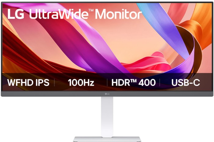 [34U530A-W.AFB] LG UltraWide 34 Inch IPS FHD White Monitor
