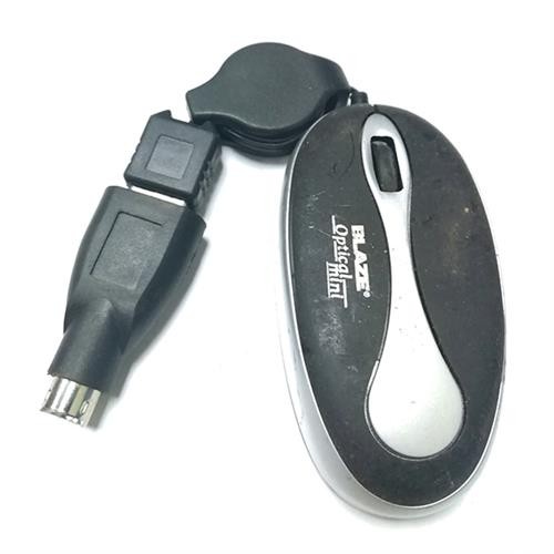 [MO-0404] Geeko Black And Silver USB Mini Optical Mouse