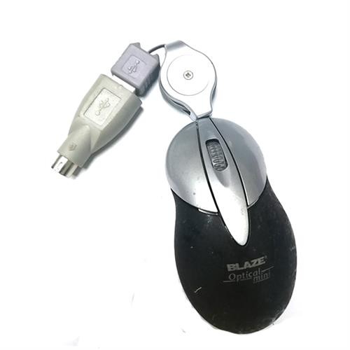 [MO-411] Geeko Black & Silver USB Mini Optical Mouse
