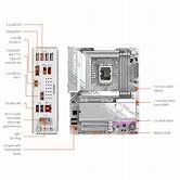 [MB-GZ890AEW+W] Gigabyte Z890 Aorus Elite ICE WiFi - 4x DDR5, 4x M.2, LGA1851, ATX