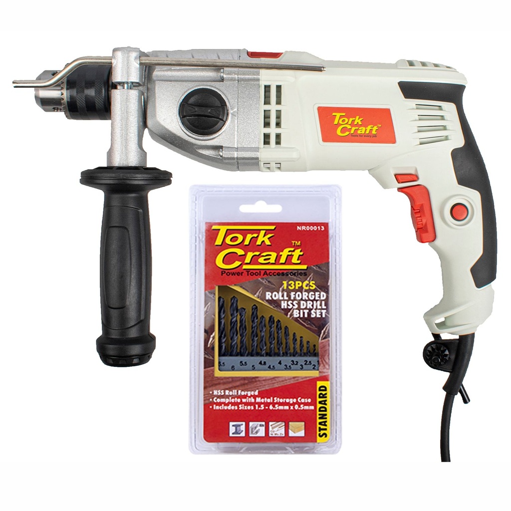 [TORKIT015] Imp. Drill Tcid1100 + Nr00013 Combo Drill Set