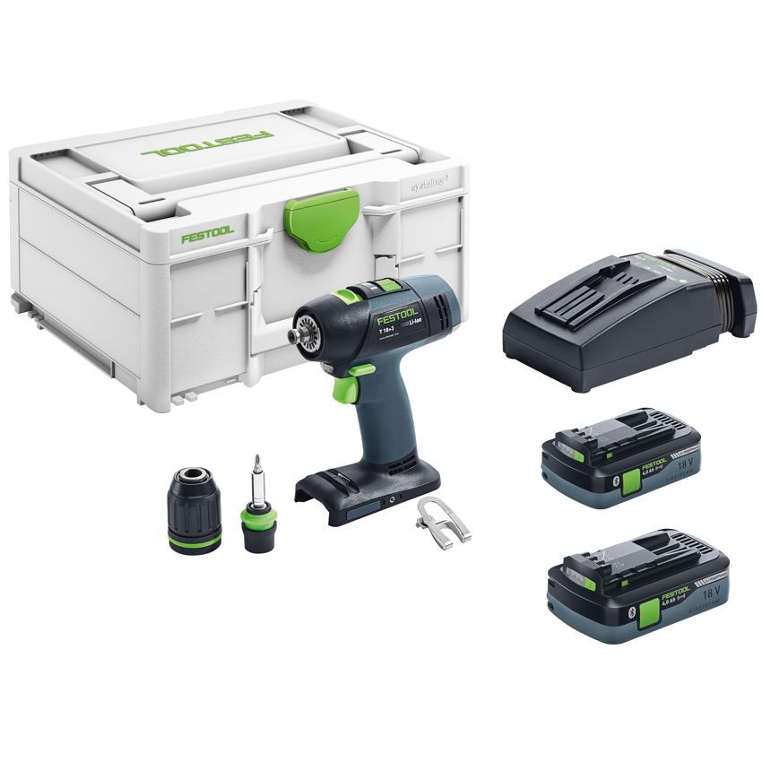 [FES576446] Cordless Drill T18 18+3 Hpc 4.0 I-+