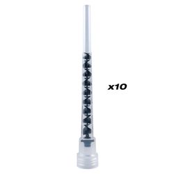Mixer Nozzles 10pc 2 Component Chemical Anchors