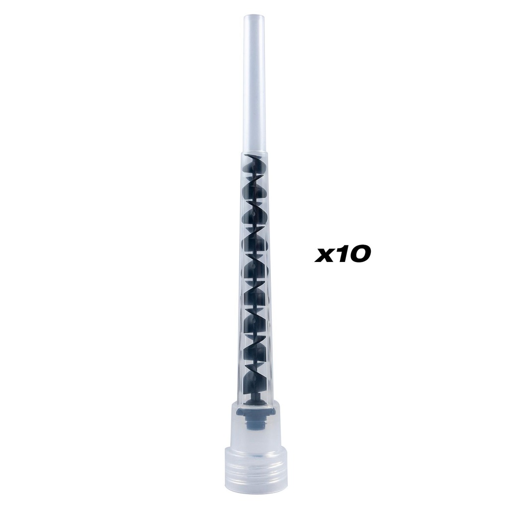 Mixer Nozzles 10pc 2 Component Chemical Anchors