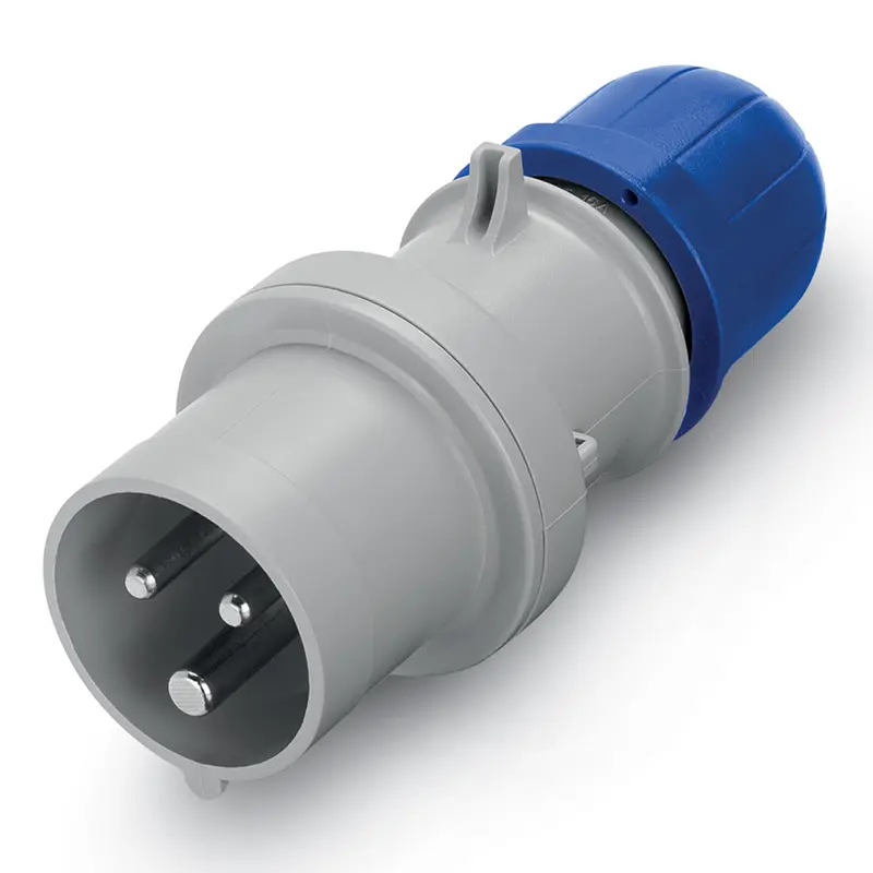 Optima IP54 Male Plug (16A, 2P+E)