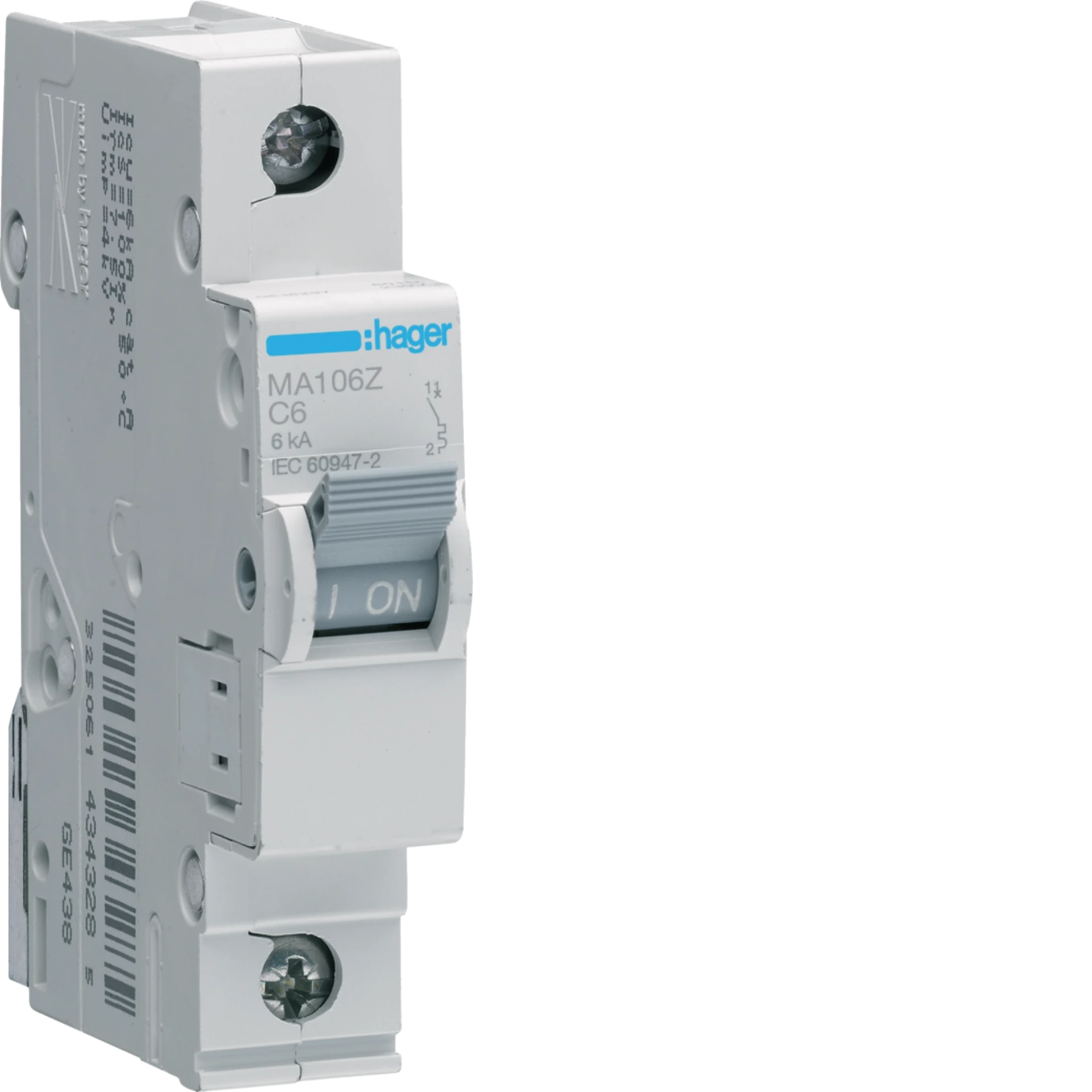 [MA102Z] MCB | Hager | MA-Series (2A, 1P)