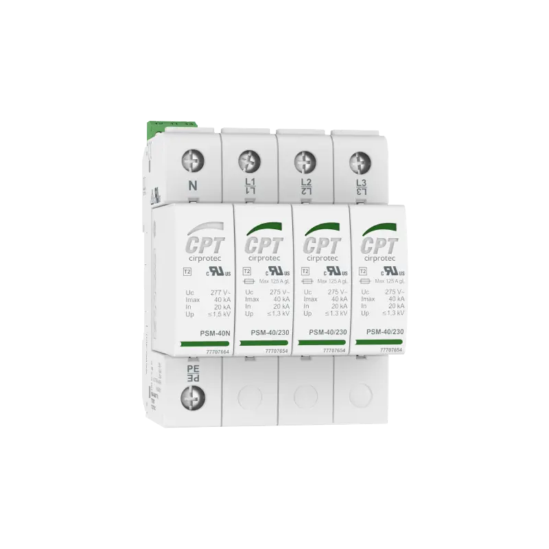 SPD | CPT Type 2 / Class II 3P+N 40kA CPT