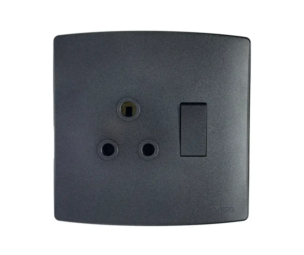 Onesto Trinity 4x4 Single Switched Socket Outlet 