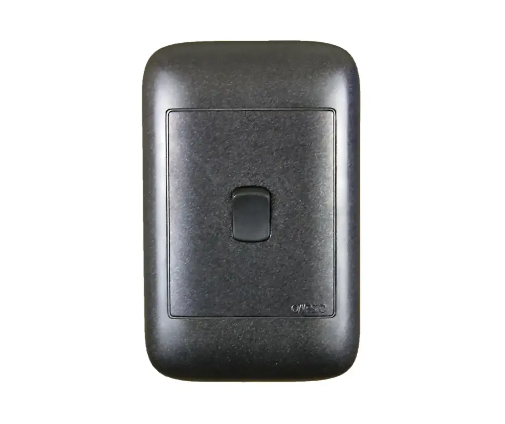 4x2 1 Way Switch Graphite