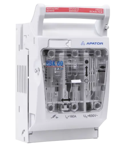 [63-823256-121] 160A 3P NH00 FUSE SWITCH DISCON.