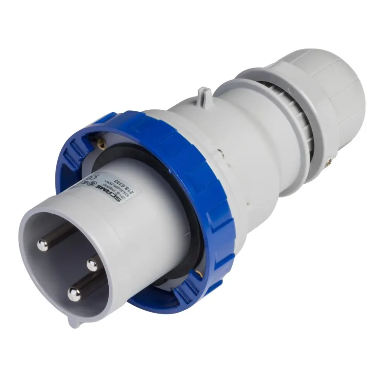 125A 2P+E IP67 MALE PLUG