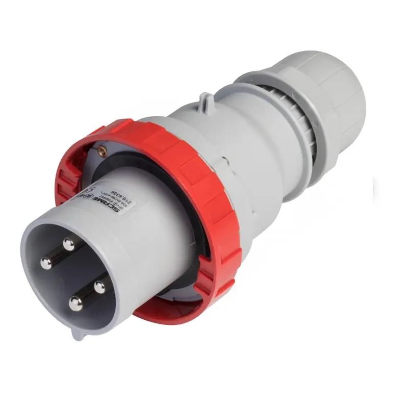 63A 3P+E IP67 MALE PLUG