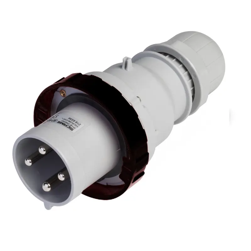 63A 3P+N+E IP67 MALE PLUG (7h)